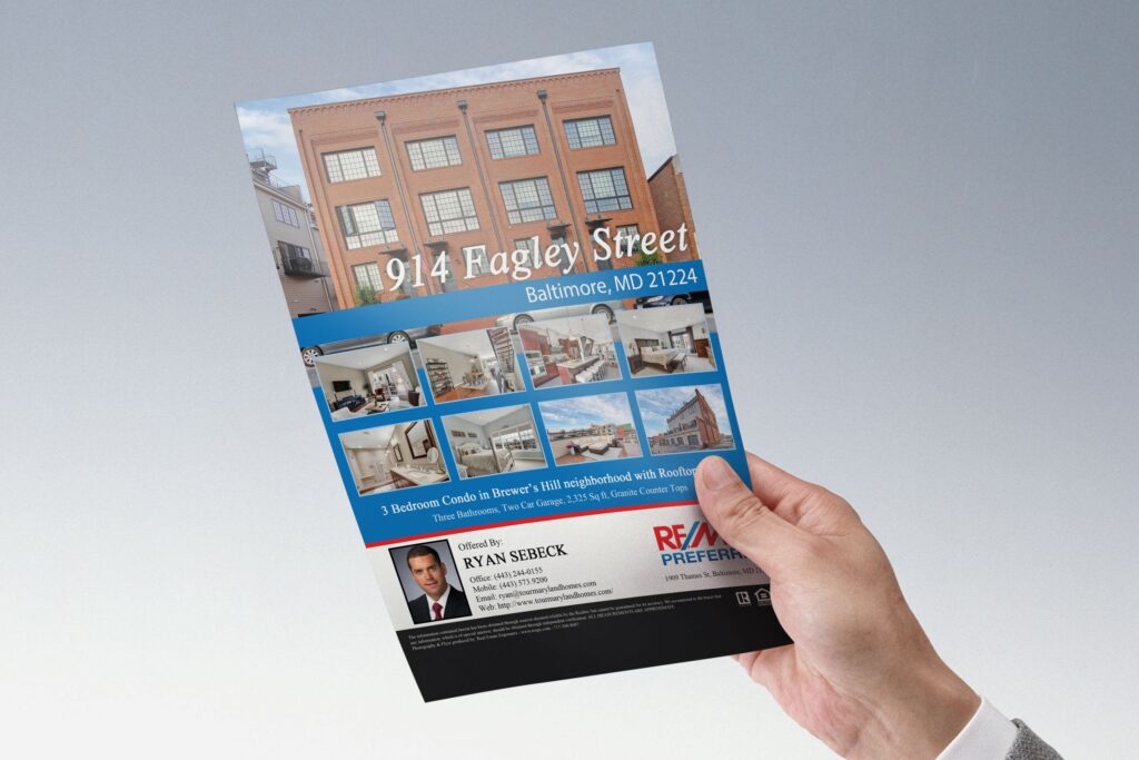 Custom Real Estate Listing Flyer