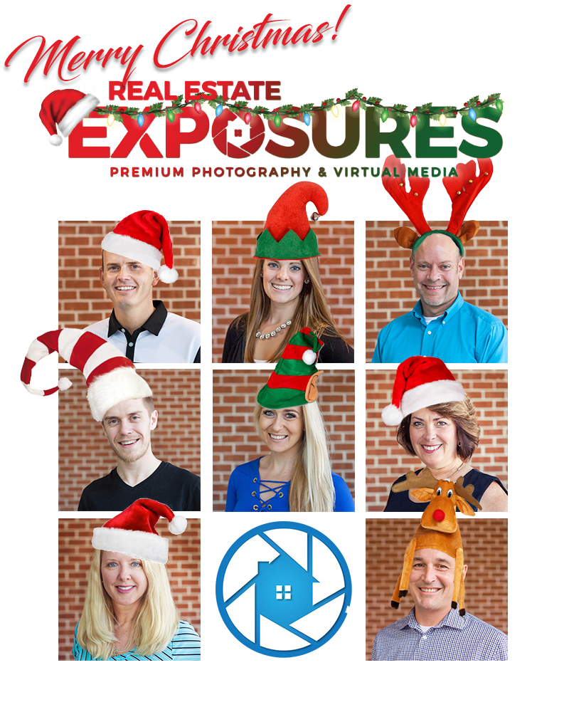 chirstmas team photo real estate exposures